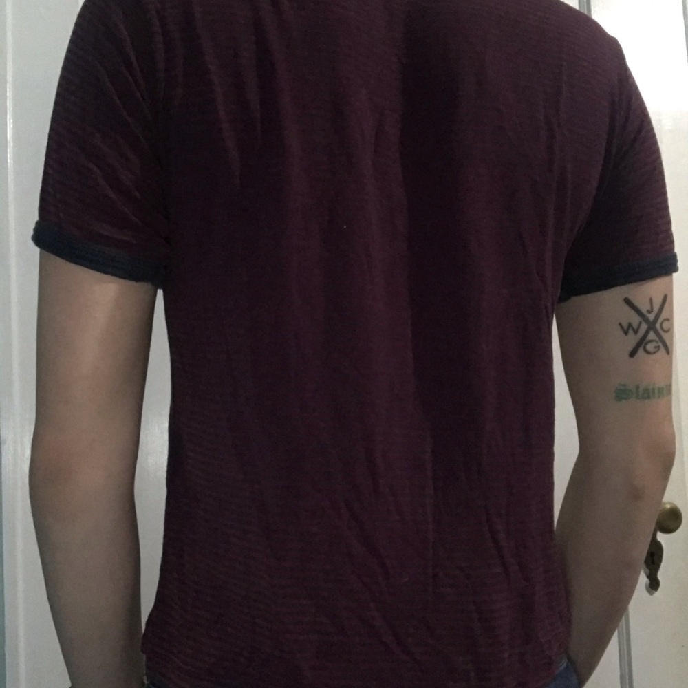 striped pacsun shirt